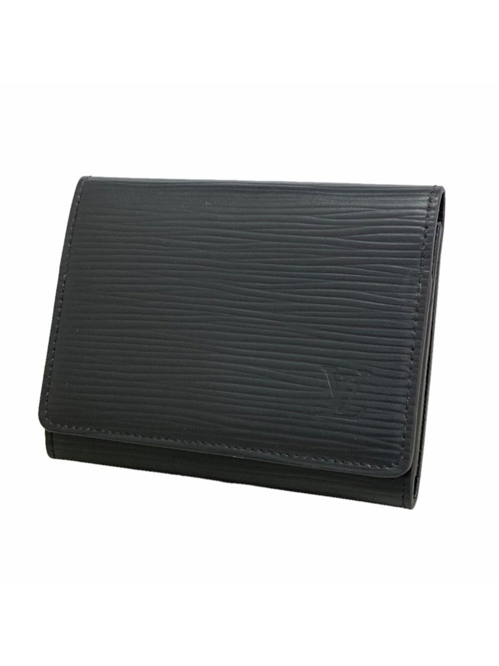 Louis Vuitton Business Card Case Epi Envelope Holder Noir